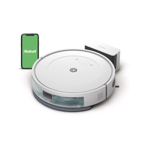 iRobot Roomba Combo Essential Robot vacuum cleaner, system czyszczenia 4-stopniowego, czas pracy 120 minut - Biały